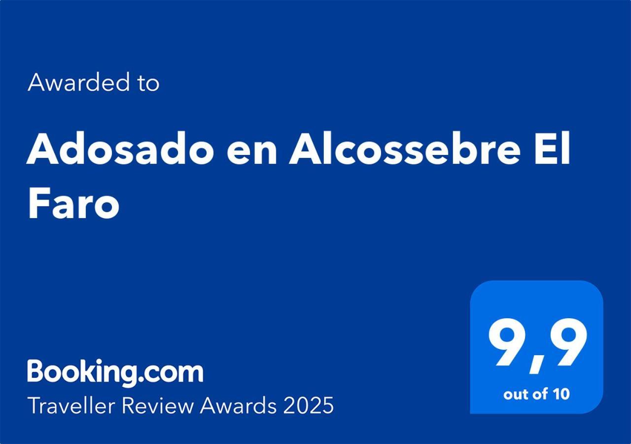 Adosado En Alcossebre El Faro Villa Eksteriør bilde